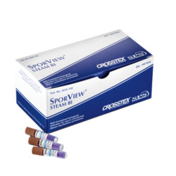 SporView Self-Contained Biological Indicators 100/Box (Crosstex - SCS-100) - exp. 11/2025