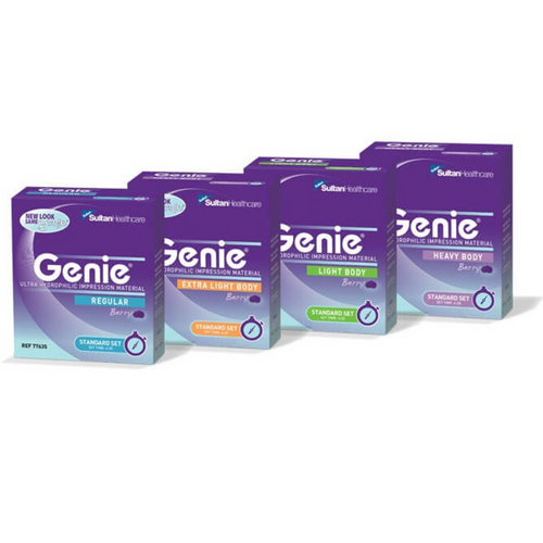 Genie VPS X-Light Body, Standard Set Berry Flavor, Red 2x 50ml Redesigned Cartridges w/Tips
