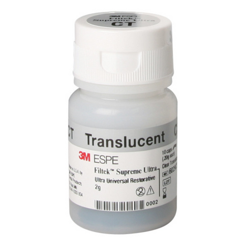 Filtek Supreme Ultra Universal Restorative Refill Capsules (Translucent), 0.2 g, 10/Pack, 3M-ESPE, 6029AT, 6029BT, 6029CT, 6029GT