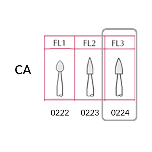 Dura White Stones CA FL3 12/Pack