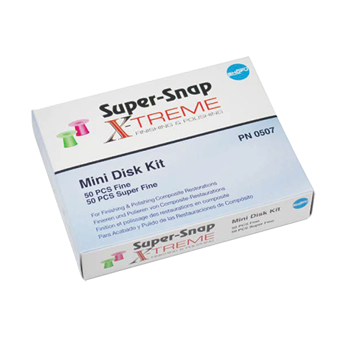 Super-Snap X-Treme Assorted Mini Disks 100/Box