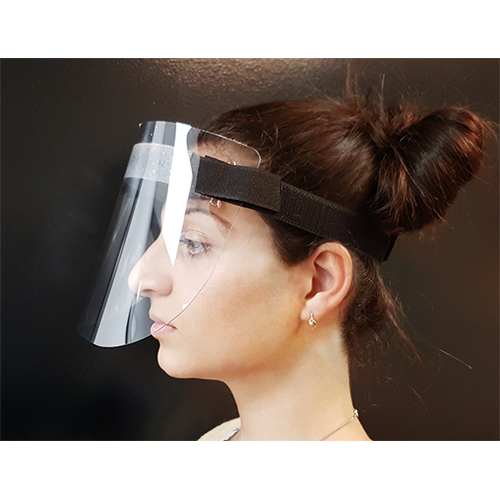 Canadian Made Kids Face Shield with Adjustable Strap