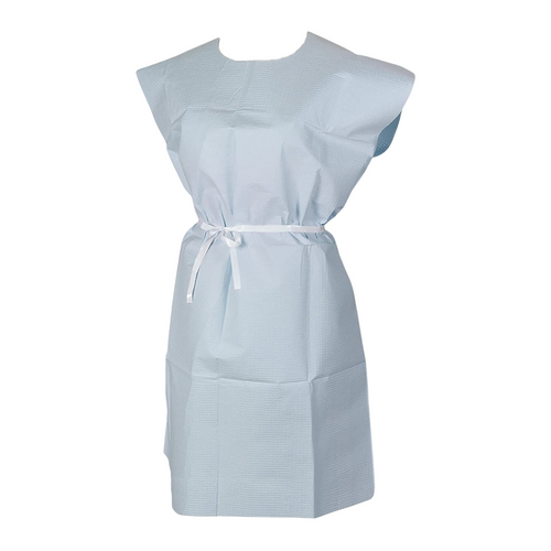 Ultimate Exam Gown Large / X-Large 32 in x 42 in Blue 50/Case