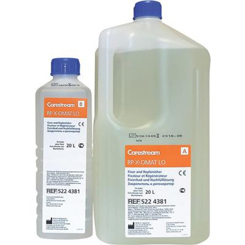 X-OMAT X-Ray Fixer & Replenisher 20 Liters Case