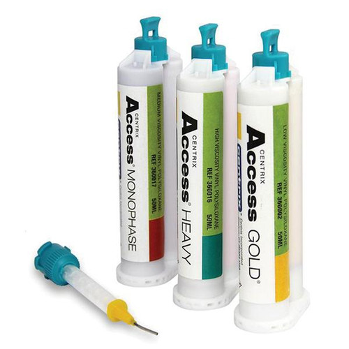 Access MONOPHASE Impression Material M St 50 mL Monophase Unflavored Refill 2/Pk