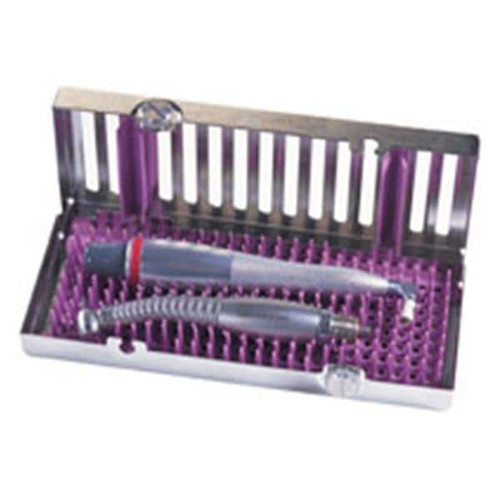 IMS Handpiece Cassette SS Grn 3 High-Speed Handpieces or 5 Ultrasonic Inserts  (IM60H9)