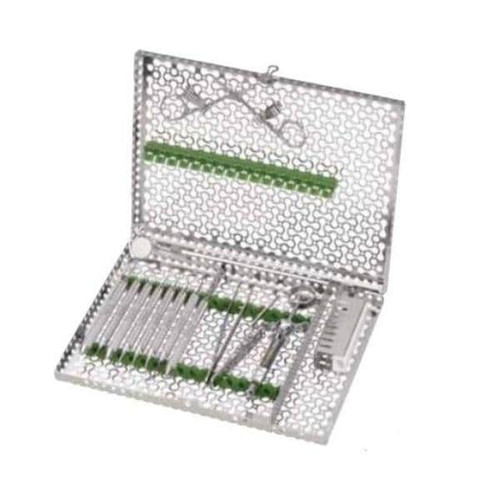 IMS Infinity Series Instrument Cassette Stainless Steel Pink 10 Instruments  (IMN51010)