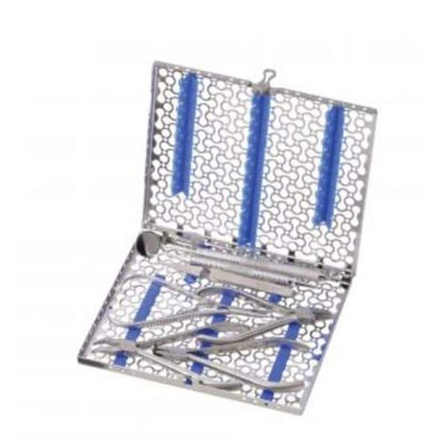 IMS Infinity Series Orthodontic Cassette SS Bl 4 Pliers & 3 Hand Instruments  (IMNORTHS8)