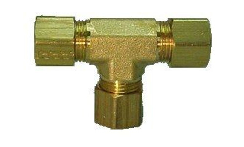 1/4" Compression Tube Tee