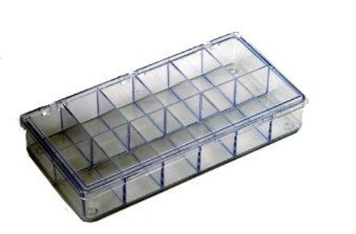 Storage Box, Plastic, 12 Compartment