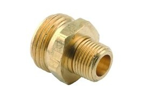 3/4" Garden Hose Male x 3/8" MPT