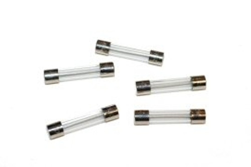 Fuse, Fast Acting, 1-1/4 Amp, 250 Volt; Pkg of 5