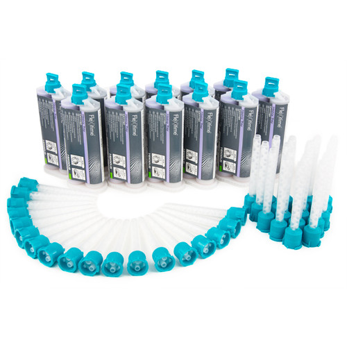 Flexitime VPS Impression Material Cartridges,  Heavy Tray, 2 x 50 ml