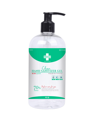 Premium Quality 70% Alcohol Hand Sanitizer 500ml Bottle