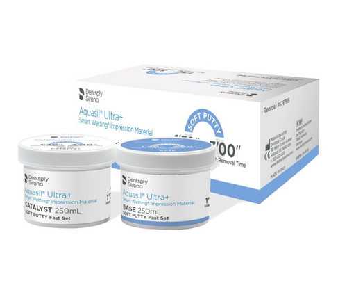 Aquasil Ultra+ Soft Fast Set Putty 2 X 250Ml