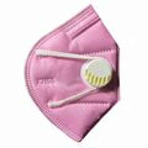 Pink KN95 Respiratory Masks 10/Box *** WITH VALVE ***