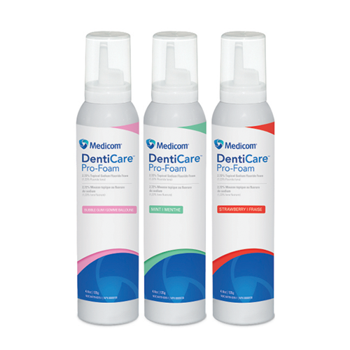 DentiCare® Pro-Foam Topical Fluoride Foam (1.23% APF), 125gm. Bubble Gum