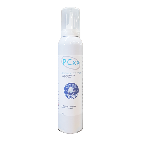 PCXX One Minute 1.23% APF Foam Cool Peppermint - 125g Bottle