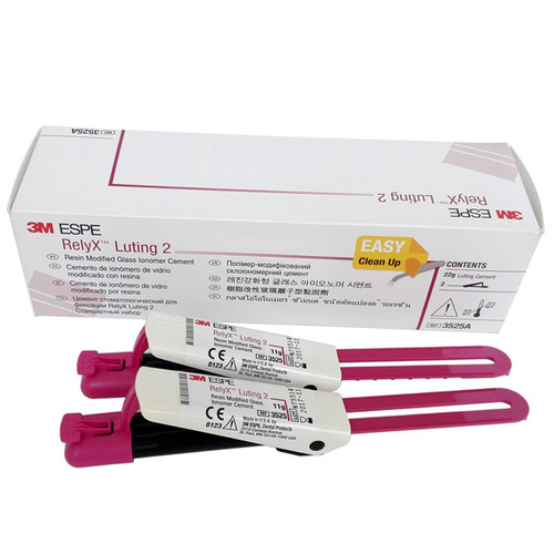 3M RelyX Luting 2 Cement. EXPORT PACKAGE, Refill: 2 - 11 gram Clicker