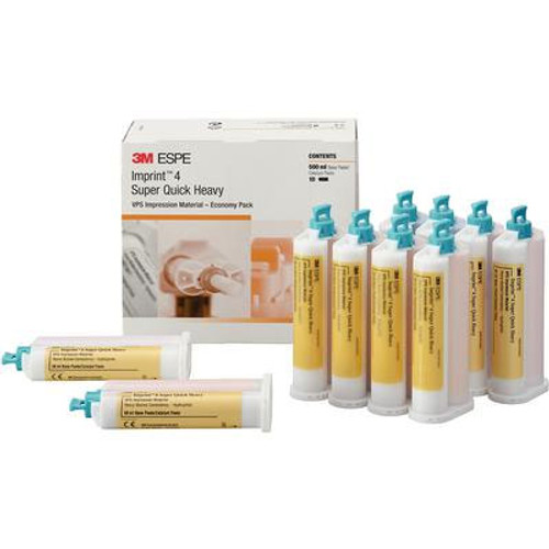 Imprint 4 Super Quick Heavy Body, Economy Refill: 10 - 50 mL Cartridges