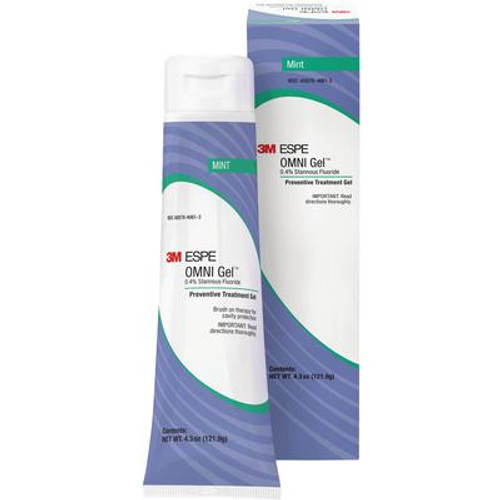 Omni Gel Brush on Mint Flavored Fluoride Gel, 0.4% Stannous Fluoride Gel, 4.3