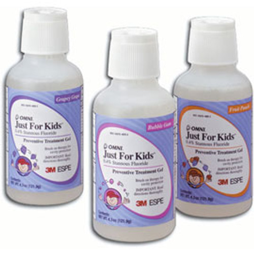Just For Kids Brush on Grapey Grape Flavored Fluoride Gel, 0.4%
