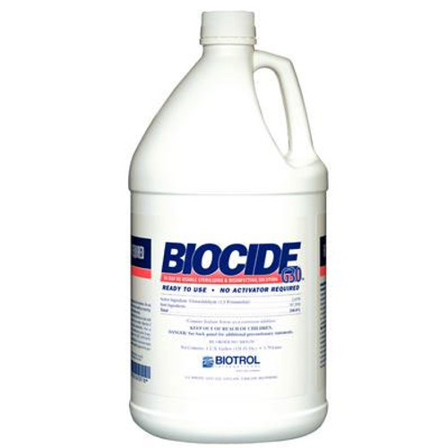 Biocide G30 2.65% Acidic Glutaraldehyde Sterilant, Disinfects in 45 minute