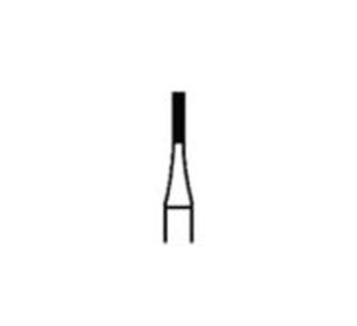 Alpen FG #557 SL (Surgical Length) Straight Crosscut Fissure Carbide Bur, Pack