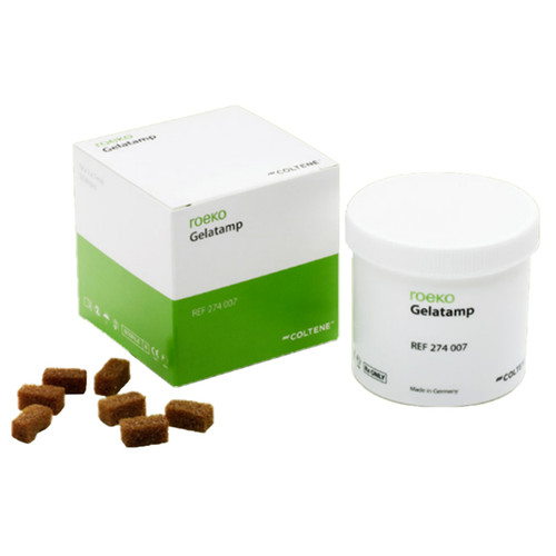 Roeko Gelatamp Gelatine Sponges, 50/Jar, 14x7x7 mm. EXPORT PACKAGE. Prophylaxis