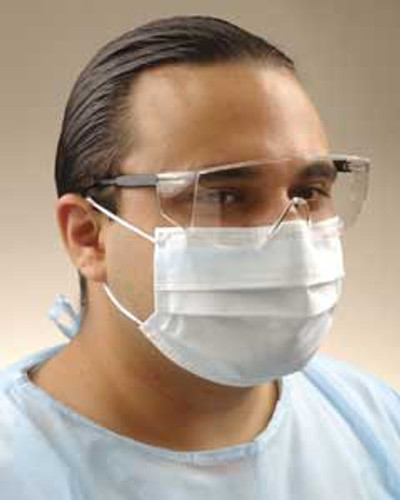 Ultra FogFree Ultra No-Fog Mask - Blue, Single Box, 40/Bx. BFE > 98%, PFE