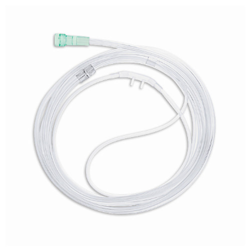 Accutron Cannula, Adult, 7 ft Tubing, Curved Tip, Latex-Free, 10/pk