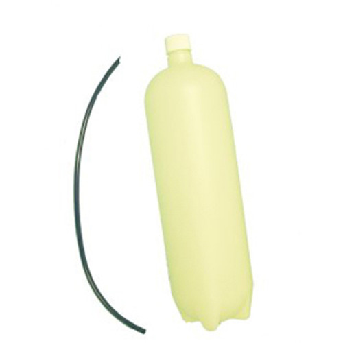 DCI 2-Liter Heavy-Duty Bottle for Dental Unit Water Systems. Standard Bottle