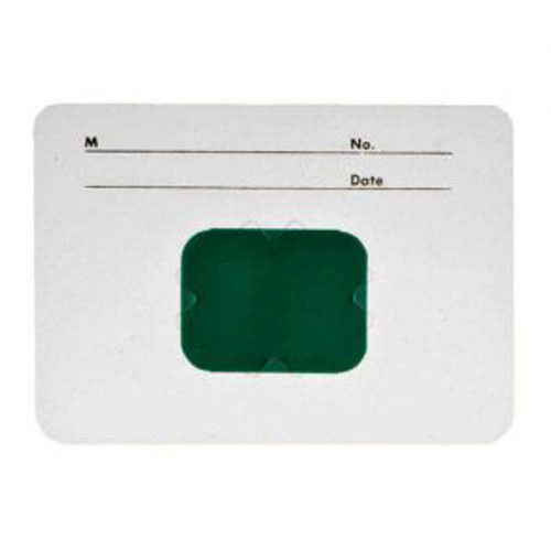 Klear-Vue Film Mounts Cardboard/White 1 Window Horizontal, Size 2, box of 100