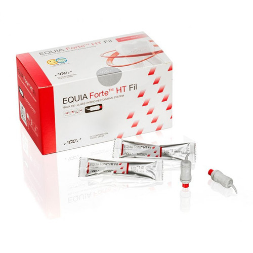 Equia Forte HT Fil EXPORT PACKAGE - Shade A1 Refill: 50 Capsules