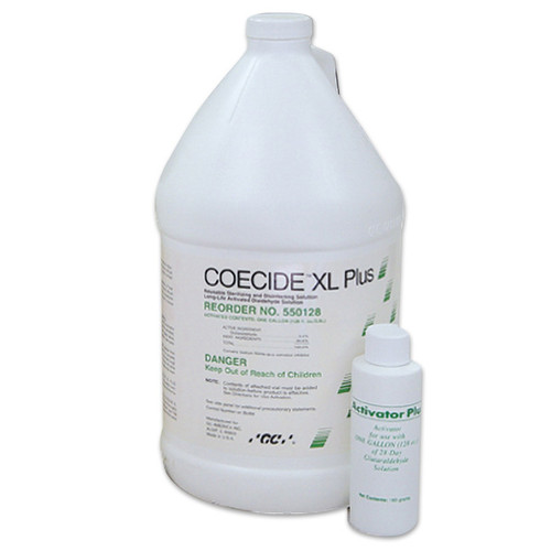 Coecide XL Plus 3.4% Alkaline Glutaraldehyde Sterilant Solution