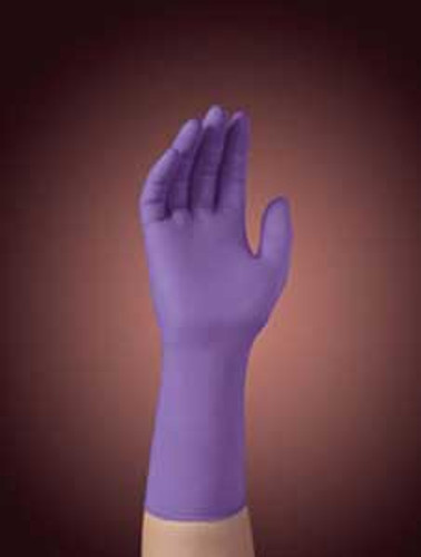 Purple Nitrile-Xtra Powder-Free Exam Gloves, Small, 12' extended length