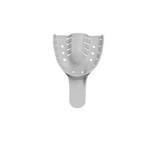 House Brand #3 Disposable Medium Perforated Upper Full-Arch Plastic Impression