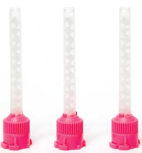 House Brand High Performance Mixing Tips - Medium (5.4 mm), Pink, Bag of 48 Tips