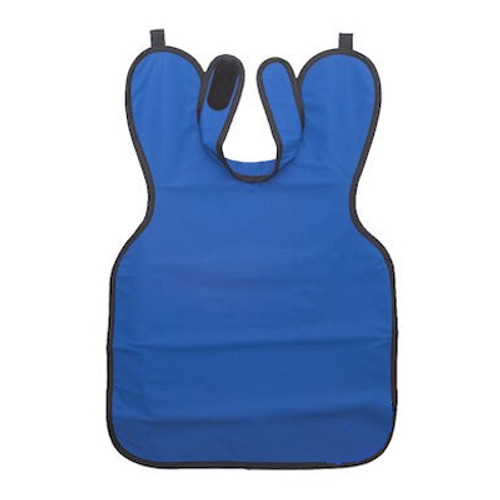 House Brand Lead Apron with Collar. Adult Style, Blue 1/Pk.