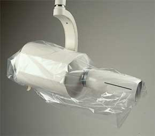 House Brand 15' x 26' X-Ray head sleeve, box of 250 sleeves.