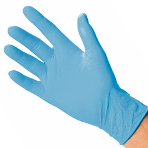 House Brand Nitrile glove: X-Large, 100/Bx. Non-Sterile, Powder-Free