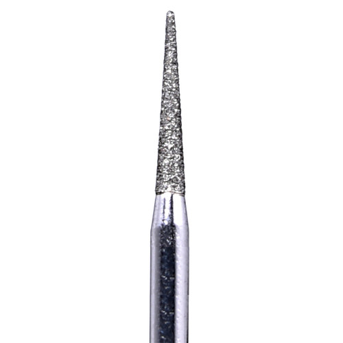 House Brand FG 858.014F Needle Shaped, Fine Grit Diamond Burs, 10/Pk