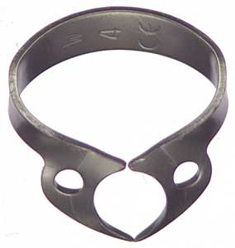 Hu-Friedy #W14 Satin Steel Rubber Dam Clamp, Single Clamp