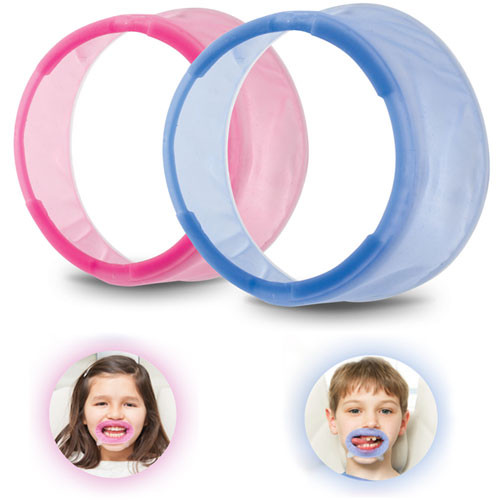OptraGate 3D OptraGate Retractors - JUNIOR Blue and Pink Assortment, 40/Bx