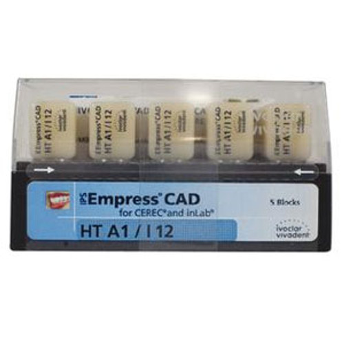 IPS Empress CAD HT Block, Shade A1 Size I12, 5/Pk. is a system of composite
