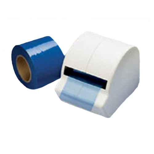 Cover All 4' x 6' sheet of Blue Barrier Film with Adhesive Coating, roll