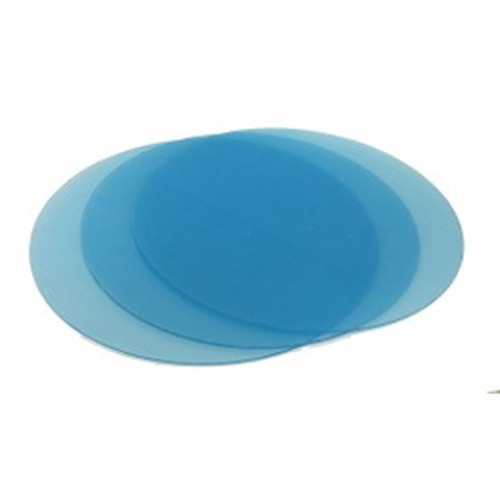 ProForm .020' (.50mm) Splint Material, Round 125mm, 25/Bx. Stiff clear material