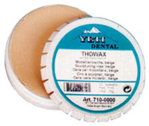 Yeti Thowax Beige Sculpturing Wax for the Crown and Bridge and Inlay Technique