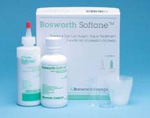 Softone Pink Powder Only, 3 oz. (85 Gm.) - Soft Tissue Conditioner. #0921776