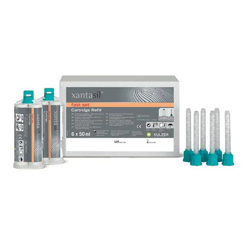 Xantasil Alginate Substitute Impression Material: 2 - 380ml Dynamix Cartridges